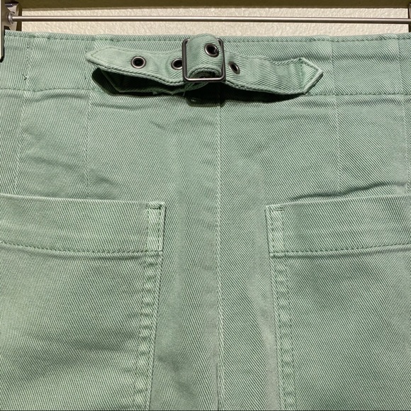 NWT GAP High Rise Wide Leg Button Up Cropped Pant | 8 - Picture 5 of 7